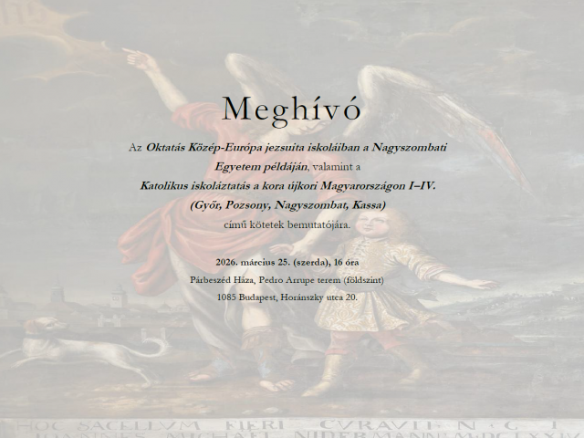 Meghívó könyvbemutatóra