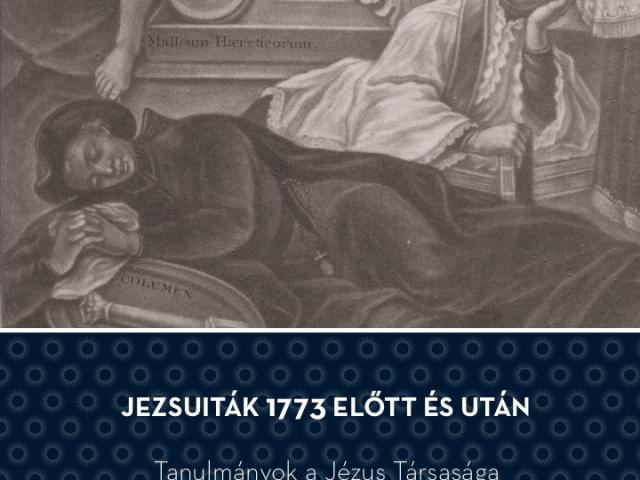a Jezsuiták 1773 előtt és után című kötet borítója