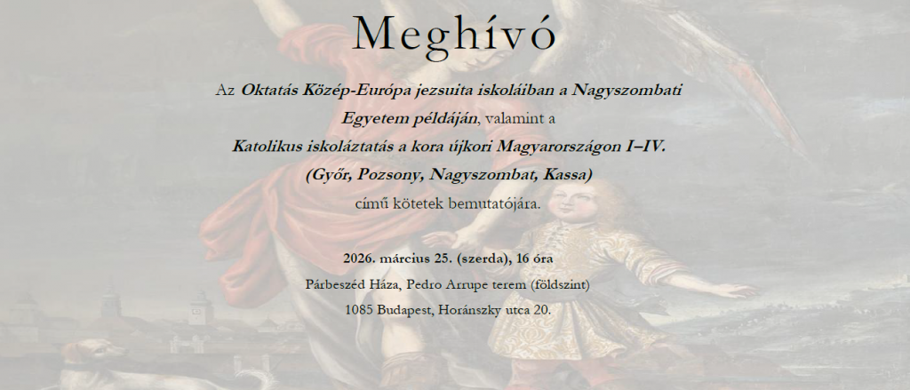 Meghívó könyvbemutatóra