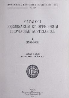 Catalogi personarum et officiorum Provinciae Austriae